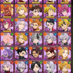 [7DS74][Global] Gems 900+ | [Proven Power] Milim Nava, [Demon's Lord Secretary] Shion | UR 44 | SSR 18 | LR Lostvayne Meliodas , 0